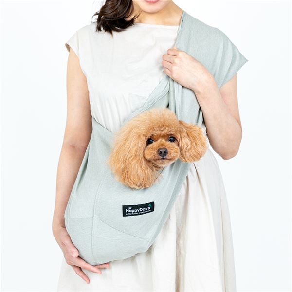 HappyDays 国産ソフトスリング ライトグリーン（ペット用品）【メーカー直送】代引き・銀行振込前払い不可・同梱不可の通販は