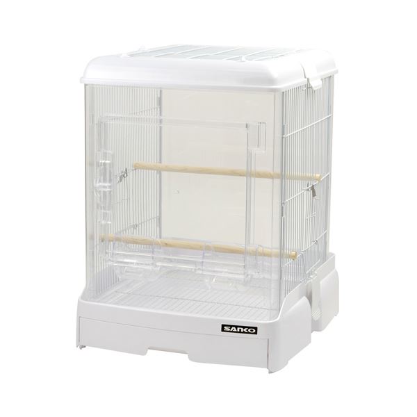 アクリルバードゲージ イージーホームクリアバード40 中型インコ用