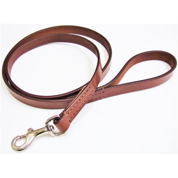 オイルレザーリード #18 ブラウン 犬具／リード オイルレザーリード #18 ブラウン 犬具／リード【メーカー直送】代引き・銀行振込前払い不可・同梱不可の通販は 5,694円