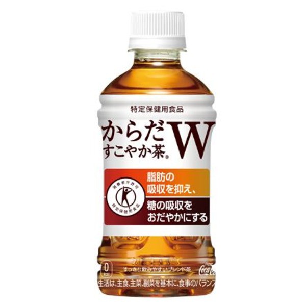 コカ・コーラ からだすこやか茶W (特定保健用食品 トクホ飲料) 350ml ...