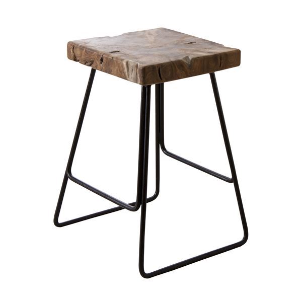 スツール オットマン 約幅35cm TTF-903C 木製 アイアン リビング ダイニング インテリア家具 プレゼント 店舗 備品 什器 |b04の通販は 12,636円