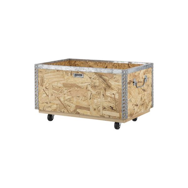 収納ボックス 収納ケース 幅51.5cm Lサイズ キャスター付 スチール スタッキングボックス リビング ダイニング 子供部屋 |b04の通販は 7,425円