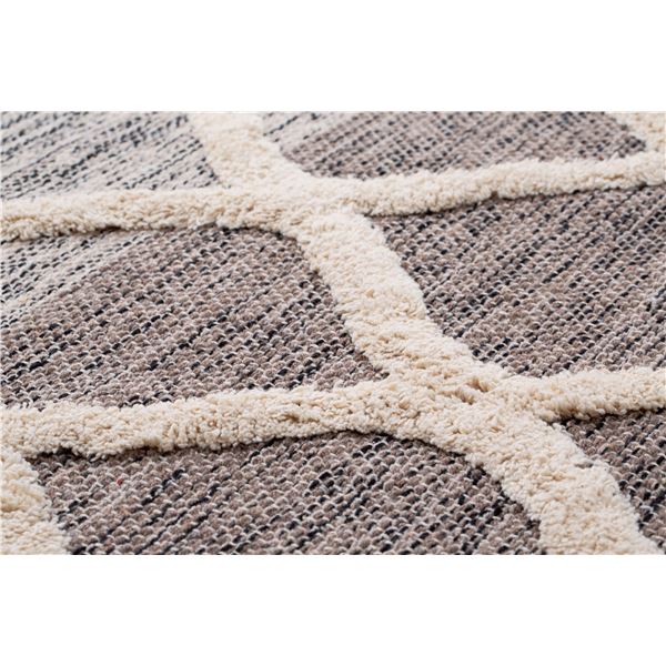 ラグマット 絨毯 幅130×奥行190cm TTR-174A 長方形 インド綿 コットン リビング ダイニング ベッドルーム 寝室 廊下 ラグマット 絨毯 幅130×奥行190cm TTR-174A 長方形 インド綿 コットン