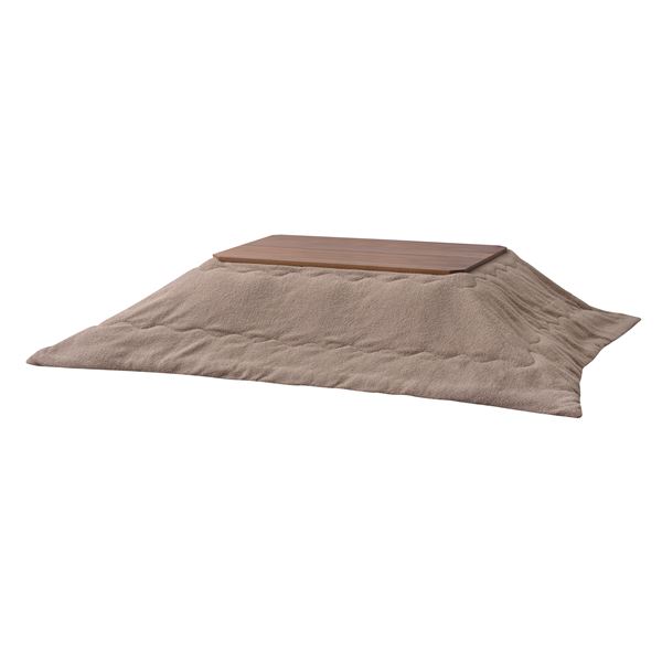 こたつ布団 こたつ掛布団 幅190×奥行230cm 長方形 チャコールブラウン コタツ本体別売 リビング ダイニング インテリア雑貨 |b04