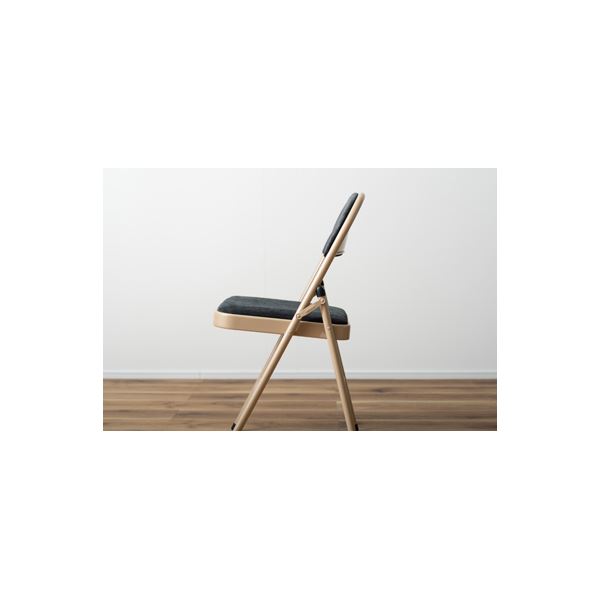 折りたたみ椅子 折りたたみチェア 幅47cm グレー 4脚セット スチール フォールディングチェア 完成品 リビング ダイニング P8倍 折りたたみ椅子 折りたたみチェア 幅47cm グレー 4脚セット