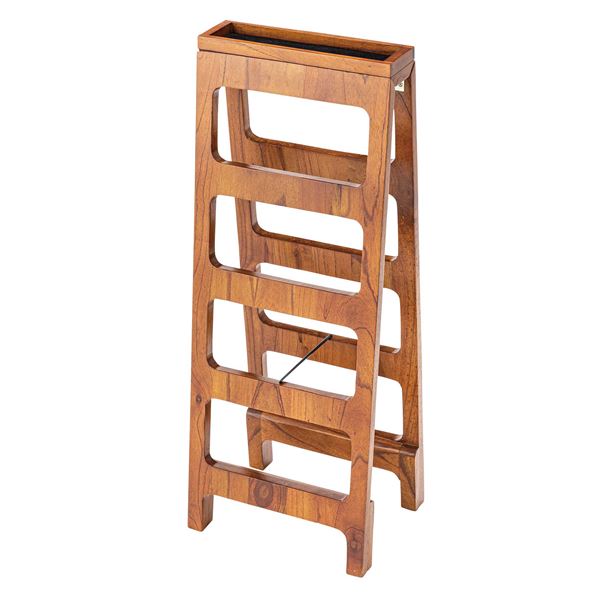 シューズラック 下駄箱 4段 約幅32×奥行25×高さ83cm ブラウン 木製 折りたたみ式 完成品 玄関 エントランス 入口【メーカー直送】代引き・銀行振込前払い不可・同梱不可