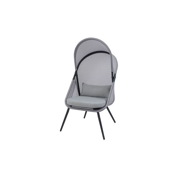パーソナルチェア 約幅74cm グレー メッシュ素材 屋外対応 日よ パーソナルチェア 約幅74cm グレー メッシュ素材 屋外対応 日よ