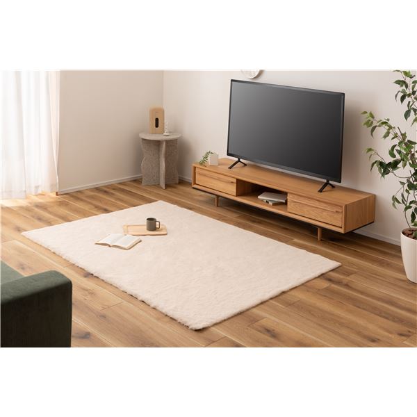 ラグ マット 約幅130×奥行180cm 滑り止め加工 リビング ダイニング インテリア雑貨 インテリア家具 |b04の通販は