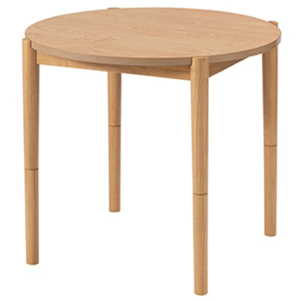 こたつ テーブル 約80cm 円形 ラウンドコタツ リバーシブル ロータイプ ハイタイプ 2WAY 組立式 |b04