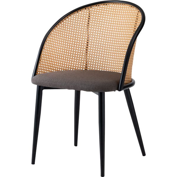チェア ダークグレー （約W51×D54×H80×SH46cm） 組立式【メーカー直送】代引き・銀行振込前払い不可・同梱不可