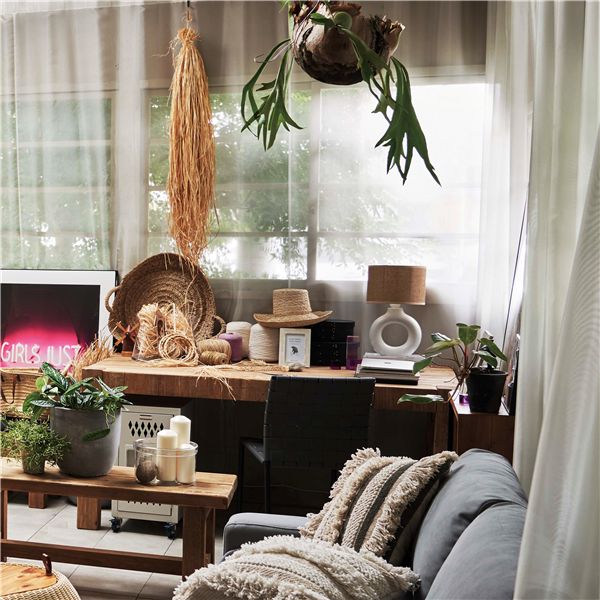 テーブルライト ホワイト 約φ25×H42.5cm（コード長：1.5m） 組立式 |b04