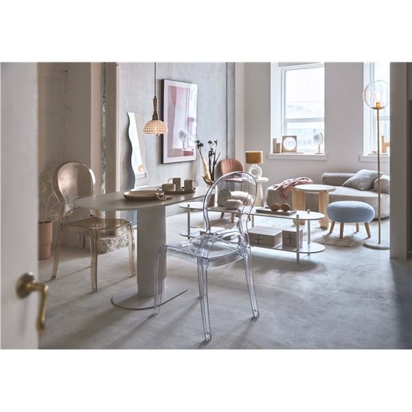 テーブルライト ホワイト 約φ25×H42.5cm（コード長：1.5m） 組立式 |b04