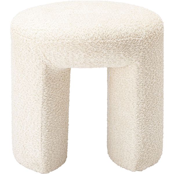 スツール ホワイト （約W47×D47×H46cm） 完成品【メーカー直送】代引き・銀行振込前払い不可・同梱不可