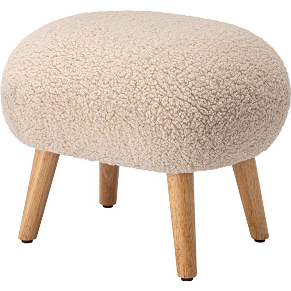 スツール ライトベージュ （約W50×D41×H38cm） 組立式【メーカー直送】代引き・銀行振込前払い不可・同梱不可