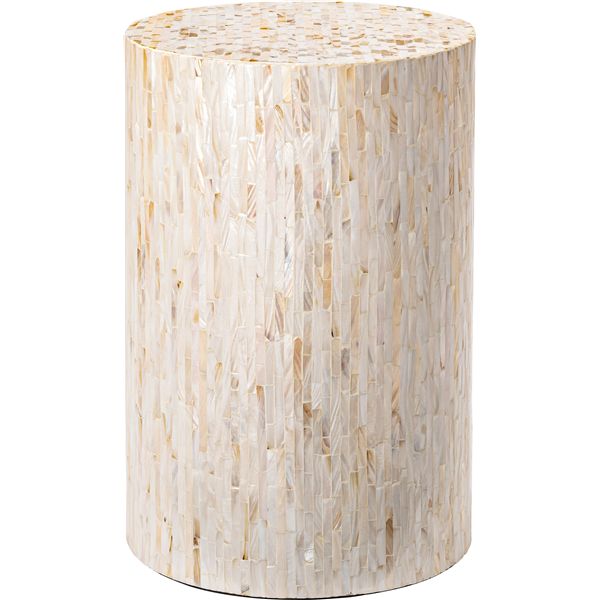 ラウンドサイドテーブル （約W33×D33×H49cm） 完成品【メーカー直送】代引き・銀行振込前払い不可・同梱不可