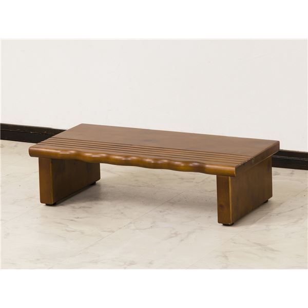 天然木ステップ 踏台 アジャスター付 W120 玄関踏み台 90cm 木製 玄関台 幅90cm アジャスター付 高さ調整