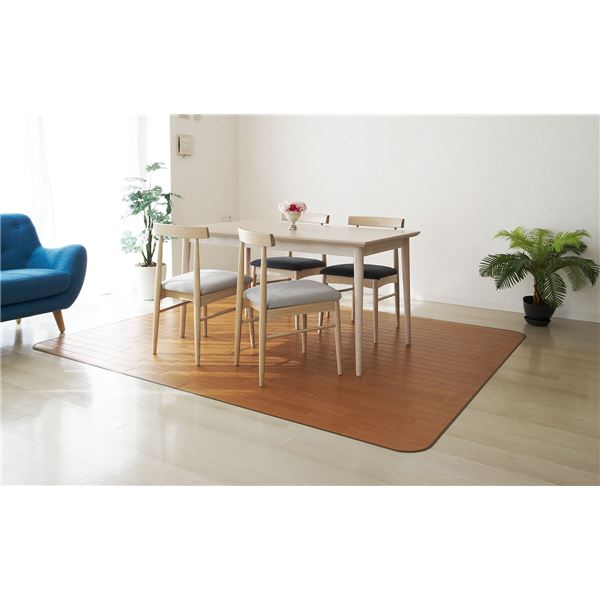 アキレス クッションフロアラグマット ナチュラル 150×200cm |b04_2