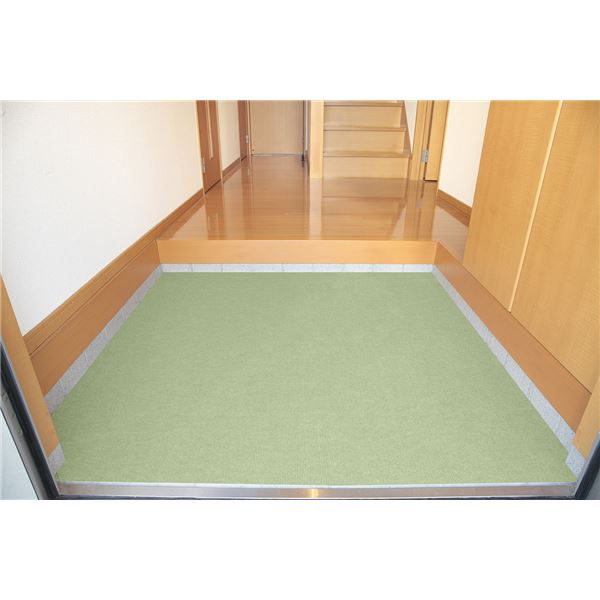 サンコー おくだけ吸着ロングマット90×800cmBR （KH-81） ブラウン