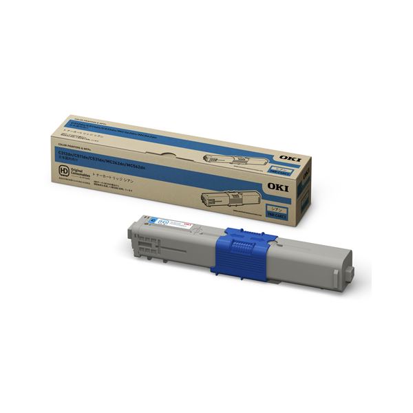 沖データ（OKI） トナーカートリッジ シアン （MC562／362dn／C531dn／511dn／312dn） TNR-C4KC1 |b04の通販は