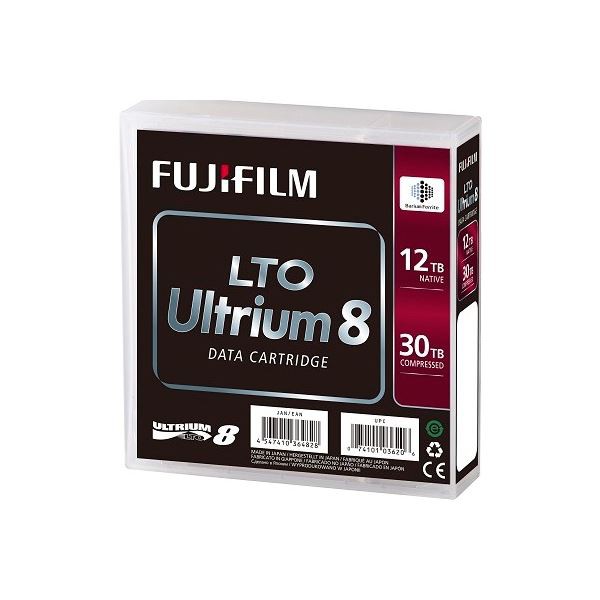 富士フイルム LTO Ultrium8 データカートリッジ 12.0/30.0TB LTO FB UL-8 12.0T J |b04