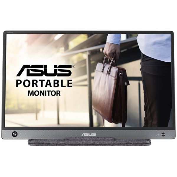 ASUS TeK (テレワーク向け)15.6型 USB Type-C＆HDMI接続モバイル液晶ディスプレイZenScreen （1920×1080/IPS/ノングレア/重量：730g） M