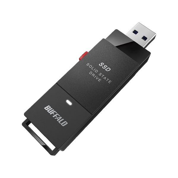バッファロー USB3.2（Gen1） ポータブルSSD 250GB スティック型 SSD-PUT250U3-BKC |b04の通販は 8,841円