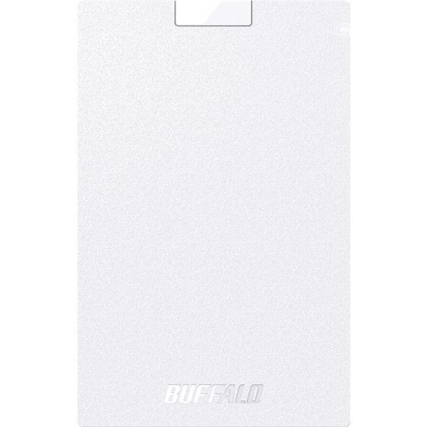 バッファロー USB3.2(Gen1) ポータブルSSD Type-A 1.0TB ホワイト SSD-PG1.0U3-WC |b04の通販は 20,912円