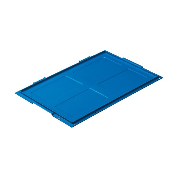 （まとめ） TANOSEE 折りたたみコンテナフタのみ 40・50L用 ダークブルー 1枚 (×5セット) |b04の通販は 5,308円