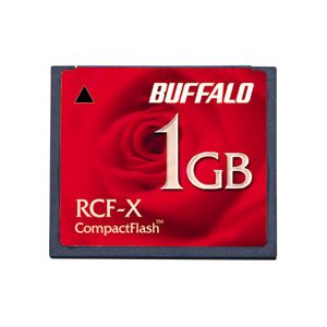 バッファロー コンパクトフラッシュ 1GB RCF-X1GY 1枚 |b04の通販は