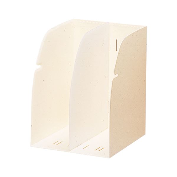 (まとめ) リヒトラブ REQUEST ブックスタンド 2ブロック 白 G1620-0 1個 (×4セット) |b04の通販は