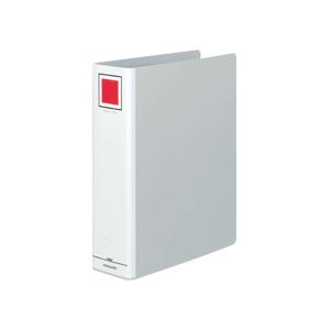 （まとめ）チューブファイル(エコ) 片開き A4タテ 70mmとじ シルバー 10冊 |b04の通販は