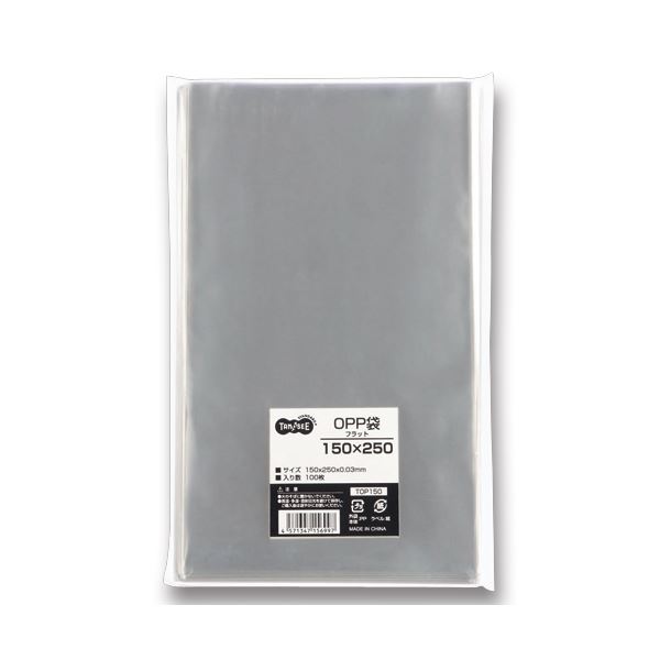 （まとめ） TANOSEE OPP袋 フラット 150×250mm 1セット（1000枚：100枚×10パック） (×2セット) |b04の通販は 5,982円