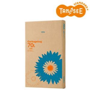 TANOSEE ゴミ袋 半透明 70L 110枚BOX |b04