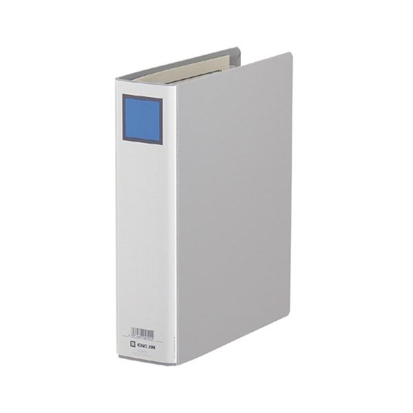 (まとめ) キングファイルG B5タテ 500枚収容 背幅66mm グレー 955N 1冊 (×10セット) |b04の通販は