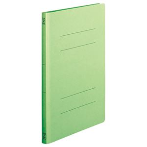 （まとめ） TANOSEE フラットファイル（スタンダードカラー） A4タテ 150枚収容 背幅18mm 緑 1パック（10冊） (×10セット) |b04の通販は