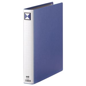 （まとめ） TANOSEE 両開きパイプ式ファイル A4タテ 300枚収容 背幅46mm 青 1冊 (×10セット) |b04の通販は 6,434円