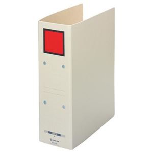(まとめ) キングジム 保存ファイル ドッチ A4タテ 800枚収容 背幅94mm ピクト赤 4078 1冊 (×10セット) |b04の通販は