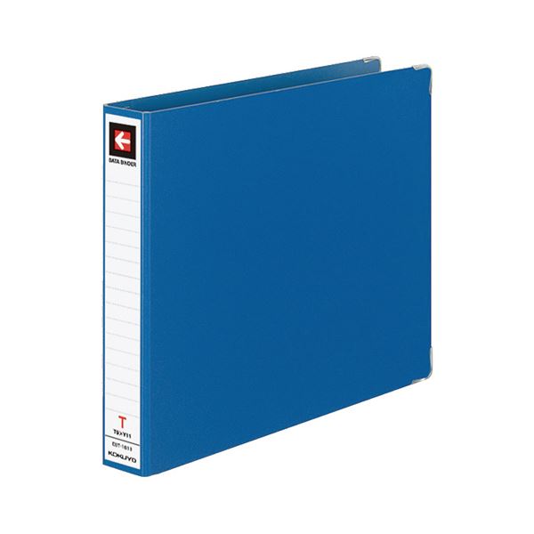 (まとめ) コクヨ データバインダーT(バースト用・レギュラータイプ) T9×Y11 18穴 280枚収容 青 EBT-1811 1冊 (×10セット) |b04の通販は 8,035円