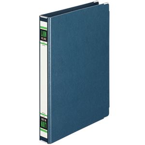 (まとめ) ライオン事務器 スプリングファイル A4タテ 2穴 300枚収容 背幅36mm 紺 No.100K-A4S 1冊 (×10セット) |b04の通販は 7,230円