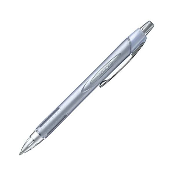 （まとめ） 三菱鉛筆 油性ボールペンジェットストリーム 0.7mm 黒 （軸色 シルバー） SXN25007.26 1本 (×30セット) |b04の通販は