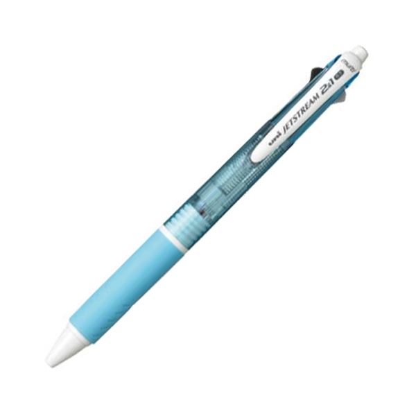 三菱鉛筆 多機能ペンジェットストリーム2＆1 0.7mm （軸色：水色） MSXE350007.8 1セット（10本） |b04の通販は