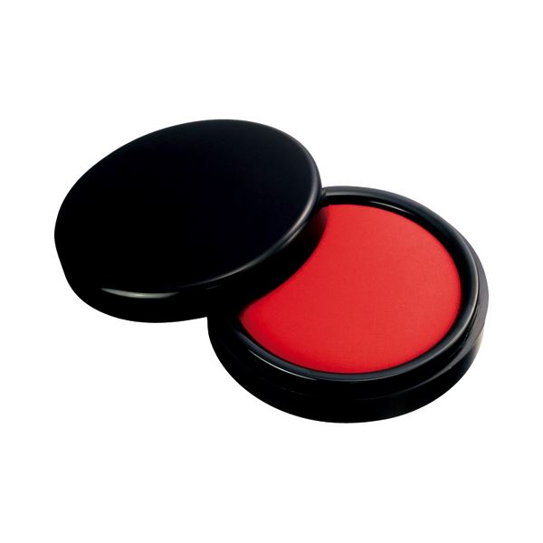 （まとめ） TANOSEE 速乾朱肉 50号直径54mm 1個 (×10セット) |b04の通販は