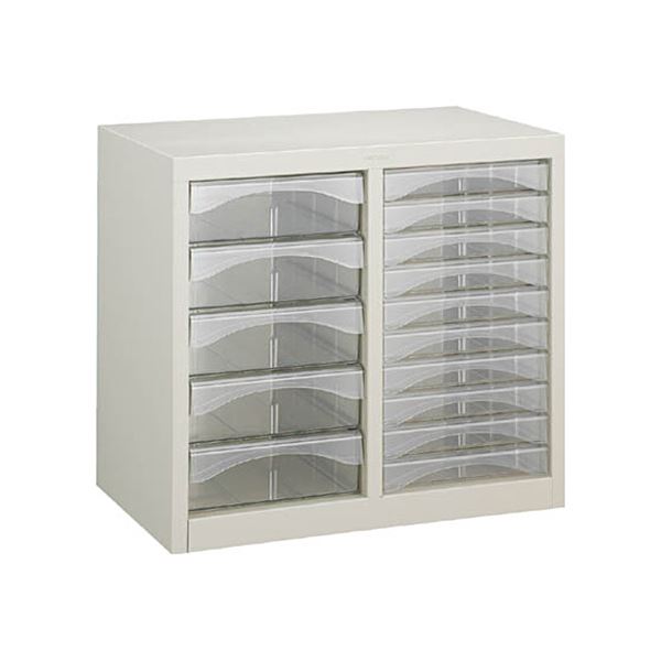 TRUSCO レターケースA4型・2列タイプ 浅型10段、深型5段 A4-C210 1台 |b04の通販は