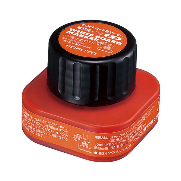 （まとめ） コクヨホワイトボードマーカー補充用インク 赤 PMR-B10R 1本 (×10セット) |b04の通販は 6,556円