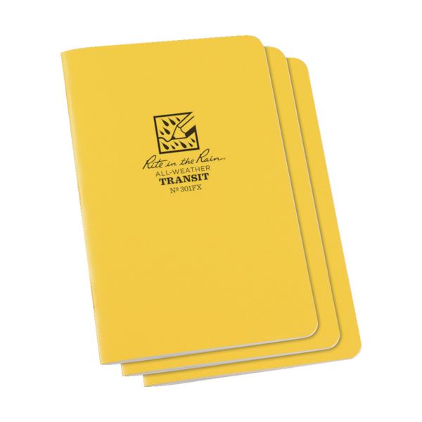（まとめ） ライトインザレインステイプルノートブック（セット） トランジット 301FX 1パック（3冊） (×2セット) |b04の通販は