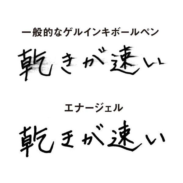 （まとめ） ぺんてる ゲルインキボールペンエナージェル フィログラフィ 0.5mm 黒 （軸色：ダークブルー） BLN2005C 1本 (×5セット) |b0