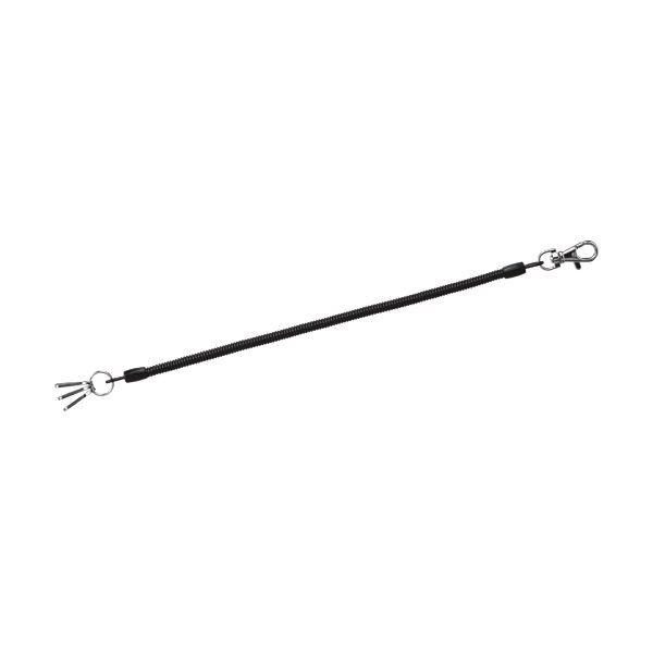 （まとめ） レイメイ藤井 コイルキーチェーン14~50cm ブラック GLK253B 1個 (×30セット) |b04 10,199円