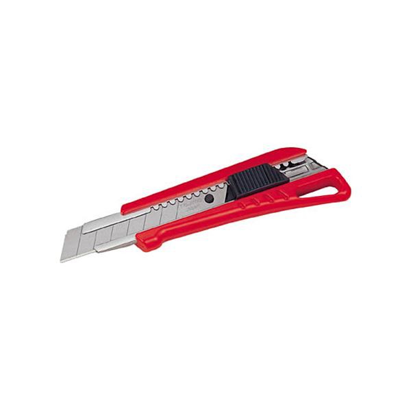 （まとめ） タジマ カッター 内蔵ロック25 レッドLC520RBL 1個 (×10セット) |b04の通販は