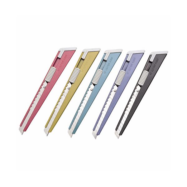 NTカッター A型カッター 5色K-200 1セット（20本：各色4本） |b04の通販は