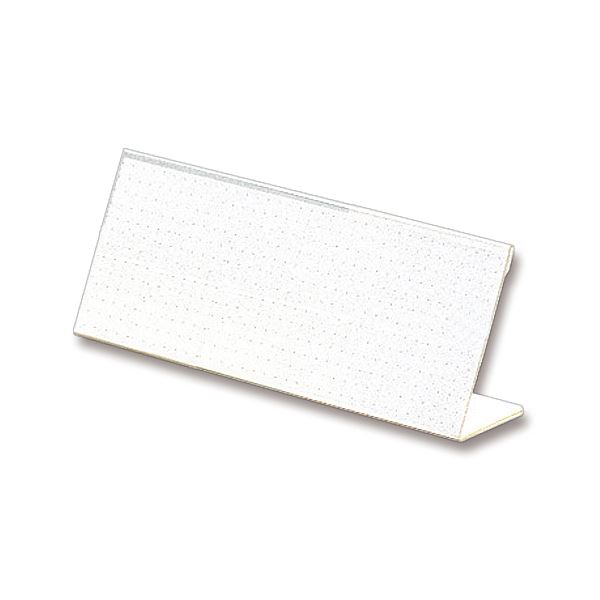 （まとめ） ライオン事務器 カード立L型（アクリル製） W180×H65mm L-180 1セット（10個） (×2セット) |b04の通販は 8,027円